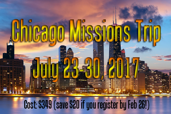 Chicago Missions Trip